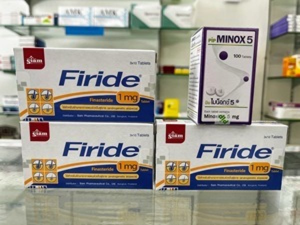 画像1: 値下げ断行！【攻めの育毛・お買い得セット】フィライド 1mg（Firide 1mg）3箱とミノックス5（Minox5）1ボトル (1)