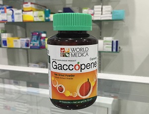 【天国からの果実】ガックフルーツ・パウダー（Gaccopene）60錠×1ボトル