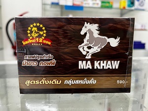 【人気です！】マーカーオ・コーヒー（MA KHAW COFFEE）12袋×1箱